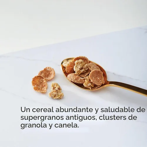 Vista 3 de Nature's Path - Cereal orgánico Heritage Crunch, 14 onzas (paquete de 1), sin transgénicos