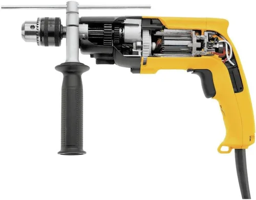 Vista 2 de DEWALT Taladro de martillo, 1/2 pulgada, 7.8 amperios, rango dual (DW505)