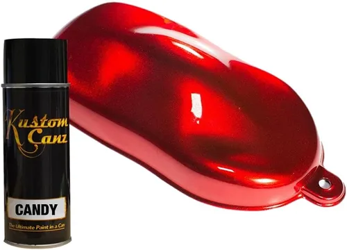 Vista 3 de Lata de aerosol de 5 oz - Capa base de uretano rojo caramelo