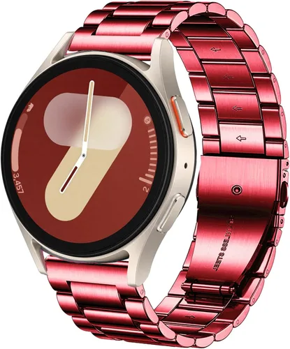 Vista 30 de DEALELE - Correas compatibles con Samsung Galaxy Watch 7 / FE / 6/6 Classic / 5/5 Pro / 4/4 Classic/Galaxy 3 de 41 mm, correa de repuesto de metal