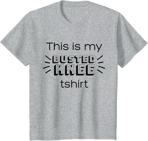 Vista 43 de Funny Broken Knee Joke - Camiseta de regalo para lesión de rodilla