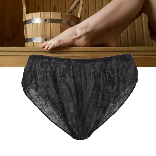 Vista 7 de 50 piezas de ropa interior desechable, calzoncillos desechables protectores y ropa interior para incontinencia y ostomía