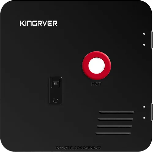 Vista 10 de KINGRVER Kit de puerta negra de 15 x 15 pulgadas - Esto es solo para los calentadores de agua sin tanque KINGRVER para RV sin puerta, el calentador