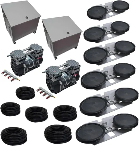 Vista 18 de Sistema de aireación profesional - Bomba aireadora de estanque de 1/2 HP 3.9 CFM