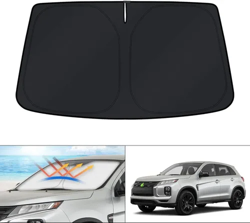 Vista 83 de KUST Parasol para parabrisas para BMW X1 F48 2016, 2017, 2018, 2019, 2020, 2021, 2022, accesorios de ajuste personalizado, parasol plegable