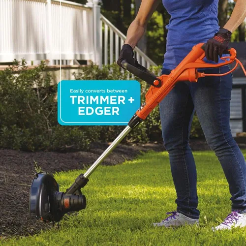 Vista 8 de BLACK+DECKER - Recortadora/bordeadora con cable, de 13 pulgadas, 5 amperios (ST8600)