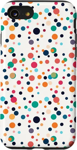 Vista 18 de Colorful Polka Dot Pattern Case for iPhone 16