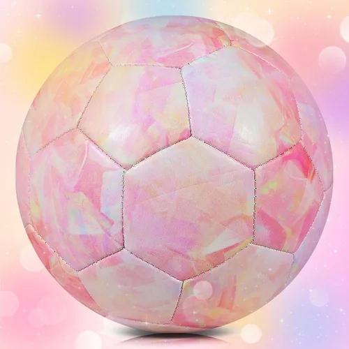 Vista 9 de Soccer Ball Size 3/Size 4 for Kids, Premium TPU Toddler Soccer Balls Interactive Indoor Outdoor Sports Toys for Kid Children Boys Girls Teenager