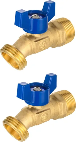 Vista 13 de 1 pieza EFIELD 1/2 "macho NPT entrada × 3/4" macho GHT salida espita