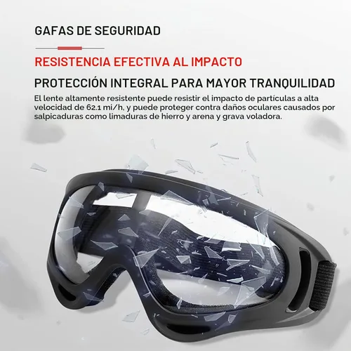 Vista 9 de 10 Packs Motorcycle Accessories, 5PCS Dirt Bike Ski Goggles Dustproof Windproof Safety Glasses and 5PCS Face Masks