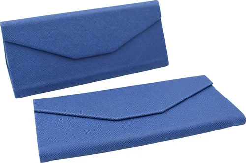 Vista 16 de Real Sic Funda para lentes de sol para hombres y mujeres, soporte magnético plegable para lentes de sol, inspirado en el color sólido
