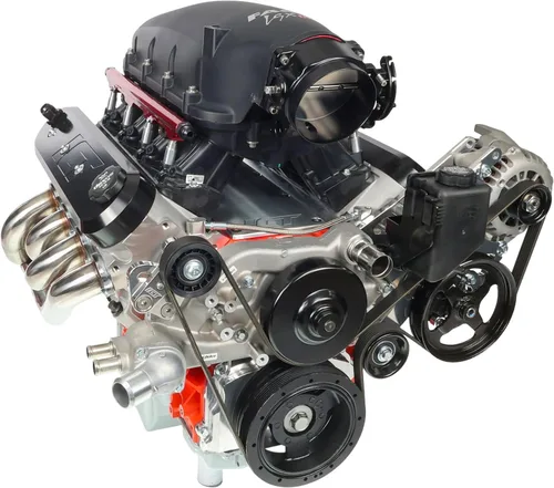 Vista 6 de ICT Billet Tensor de correa manual con polea compatible con Corvette CTS-V G8 CTSV Z06 LS7 Aluminio LS1 LS2 LS3 LS6 Fabricado en los Estados Unidos