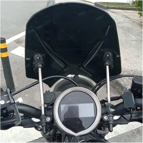 Vista 3 de Protector de parabrisas universal para R & oyal para C & ontinental para GT 535 para E & nfield para B&Ullet para M & eteor para Classic 350 500