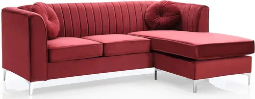 Vista 17 de Sillón Glory Furniture Delray, Gris