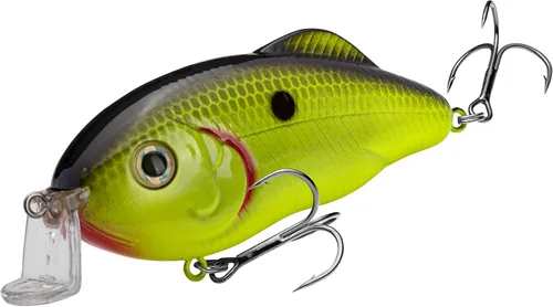 Vista 11 de Strike King Hybrid Hunter Jr Crankbait Fishing Lure, 1/2 oz, Reflective 3D Eyes