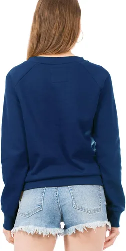 Vista 7 de Design by Olivia Sudadera básica suave y cómoda de cuello redondo para mujer, ropa de otoño