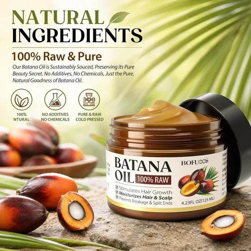 Vista 3 de Raw Batana Oil for Hair Growth – 100% Pure Unrefined from Honduras
