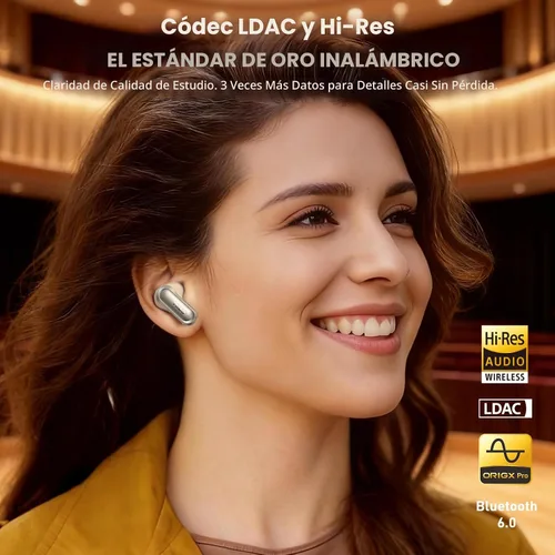Vista 2 de TOZO NC20 Auriculares inalámbricos con cancelación activa de ruido LDAC