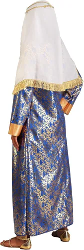 Vista 4 de Disfraz de reina para mujer, elegante, para mujer