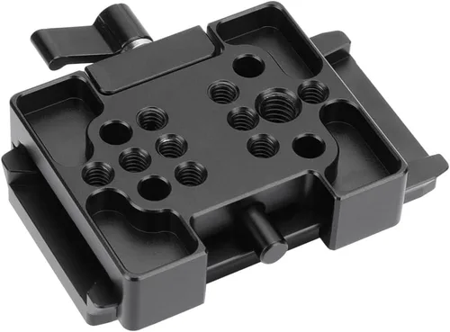 Vista 5 de Placa de trípode de liberación rápida para cámara DSLR compatible con placa deslizante tipo Manfroto para accesorios de cámara Rig
