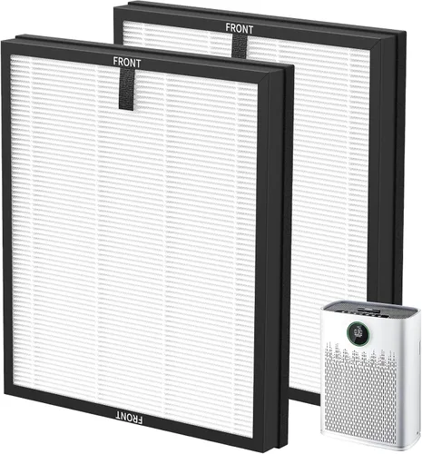Vista 10 de Paquete de 4 filtros de repuesto HAP603 para purificador de aire ECOSELF Azul