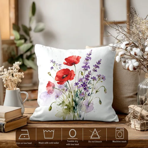 Vista 74 de Batmerry Autumn Pumpkin Templeton Throw Pillow Covers, Green Leaves Paths Forests Decorative Pillow Covers Digital Printing Blended for Couch Sofa