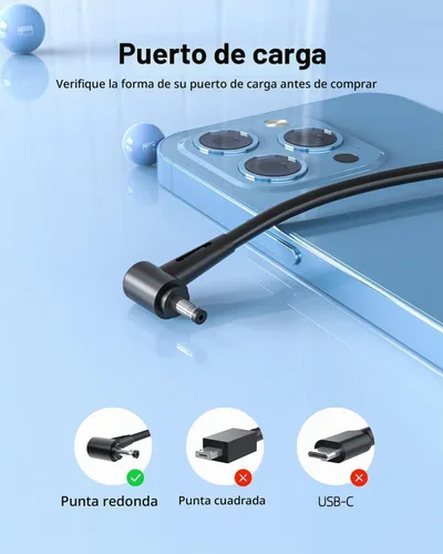 Vista 2 de Superer Cargador de CA de 33 W apto para Asus E510MA E510M E510 E210MA E210M E210 E510MA-RS06 portátil 7.5 pies Cable adaptador de fuente