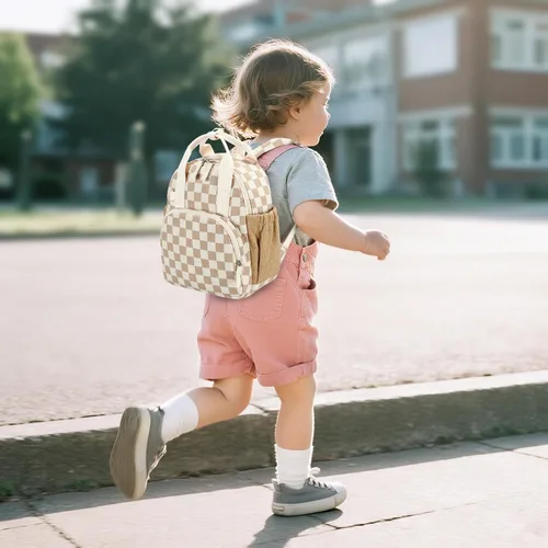 Vista 5 de Bluboon Mochila infantil para niñas y niños de 2 a 4 años, lindas mochilas de 12 pulgadas para preescolar, mochilas para guardería, escuela, viajes