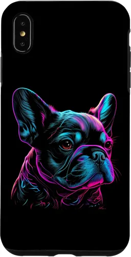 Vista 11 de French Bulldog Retro Design Case for iPhone 17