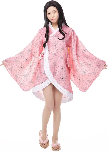 Vista 2 de Baycon Kamado Nezuko - Bata kimono para adultos