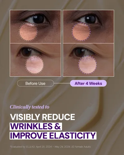 Vista 3 de GANGNAM GLOW Crema reparadora de péptidos de colágeno, hidratante facial con péptidos de colágeno y niacinamida, crema de día y noche con retinol