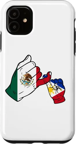 Vista 5 de iPhone 15 Parent and child Mexico Philippines family Case