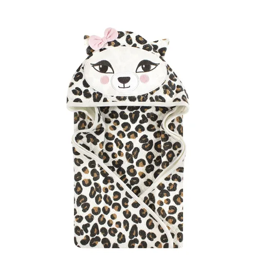 Vista 96 de Hudson Baby Toalla con capucha unisex de algodón con cara de animal para bebé, cocodrilo, talla única
