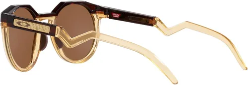 Vista 5 de Oakley Lentes de sol para hombre, marco de curry ámbar oscuroclaro, lentes de tungsteno Prizm, 2.047in