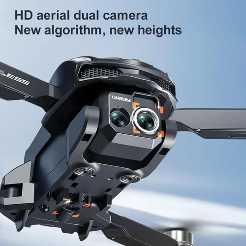 Vista 3 de Dron S168 con controlador de pantalla, motor sin escobillas, retención de altitud, despegue/aterrizaje con una tecla, evitación activa