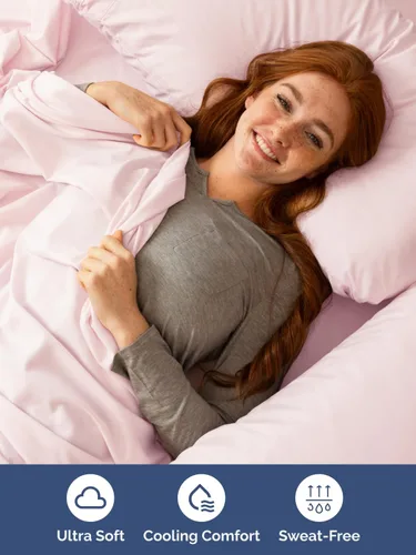 Vista 115 de Extra Deep Twin XL Sheet Set - 3 Piece College Dorm Room - White 01-Blanco