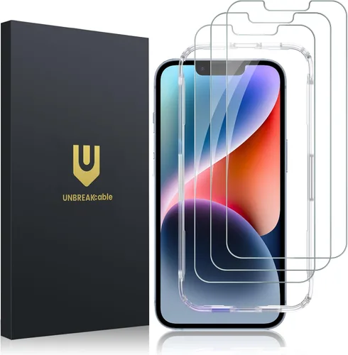 Vista 11 de UnBREAKcable - Protector de pantalla para iPhone 11 Pro/X/XS, vidrio templado (3 unidades) Vidrio templado de alta calidad 9H, fácil instalación