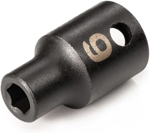 Vista 33 de TEKTON Zócalo de impacto de 6 puntos de 1 pulgada de profundidad de 3/8 pulgadas x 1 pulgada SID13025