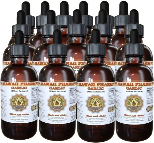Vista 6 de Extracto Líquido de Ajo (Allium sativum) 32 Oz