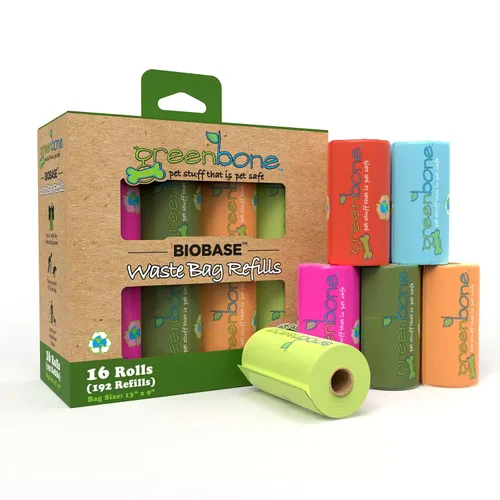 Vista 2 de Greenbone Bolsas ecológicas para excrementos de gatos o perros, a base de Natural