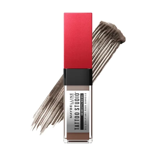 Vista 10 de Maybelline Tattoo Studio Gel de Estilo para Cejas, Maquillaje de Cejas Impermeable, Tinte para Cejas para un Uso de Hasta 36 Horas, Rubio, 1 Unidad