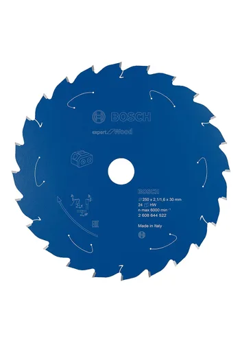 Vista 13 de Bosch Professional Circular Saw Blade Expert (para madera, 5.354 x 0.787 x 0.059 in, 24 dientes; accesorios: sierra circular inalámbrica)