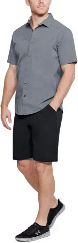 Vista 2 de Under Armour - Pantalón corto con estampado de peces Hunter 2.0