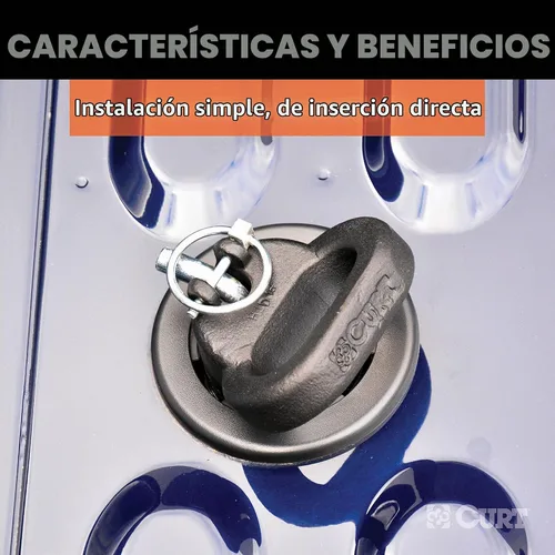 Vista 7 de CURT 60618 Kit de enganche de cuello de cisne con sistema de disco OEM, 30K, bola de 2-5/16 pulgadas, se adapta a Select Ram 2500, 3500 Fits 2013
