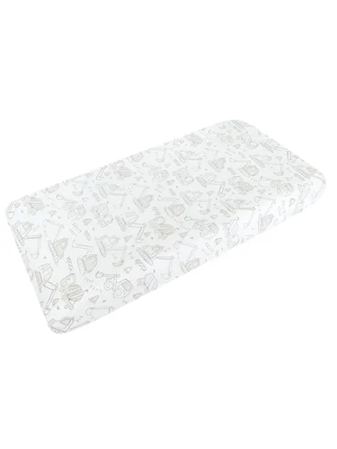 Vista 18 de Copper Pearl Funda de punto para cambiador de alta calidad, suave, elegante y universal para todos los cambiadores de pañales estándar, fundas