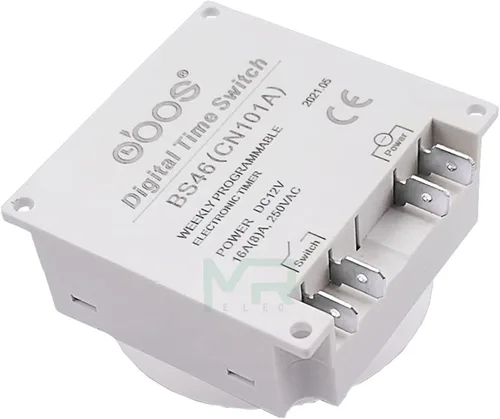 Vista 2 de Temporizador CN101A 220V 110V 24V 12V LCD digital temporizador de alimentación temporizador programable interruptor de tiempo relé 16A CN101