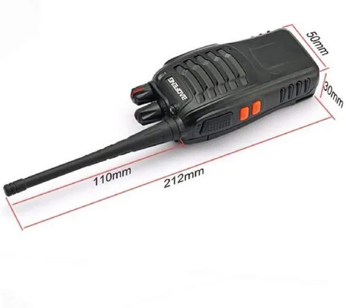 Vista 3 de BaoFeng Radio bidireccional (paquete de 6), paquete de 6 unidades personalizado BF-888S