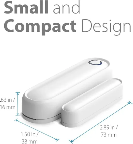 Vista 3 de Fosmon WaveLink 51018HOM - Unidad de sensor de contacto para puerta (sin receptor), color blanco