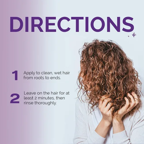 Vista 5 de Curl Keeper Acondicionador en crema para cabello rizado, 3.4 onzas líquidas, acondicionador diario ligero para todo tipo de rizos, hidratante