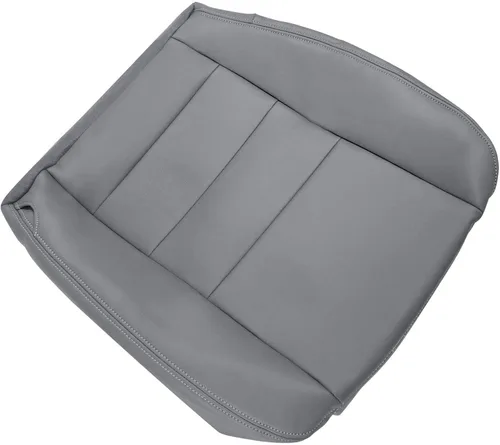 Vista 8 de NLQR Funda de Asiento de Reemplazo Inferior del Conductor Frontal de Microfibra de Aspecto de Cuero Negro Compatible con Ford F250 F350 F450 F550